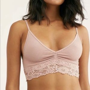 NWT Free People Intimately FP Stevie Lace Trim Bra